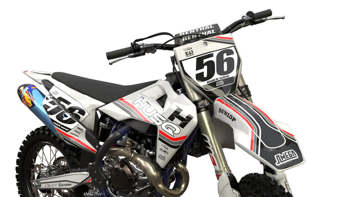husqvarna tc fc te fe tx fx grey retro factory graphics kit