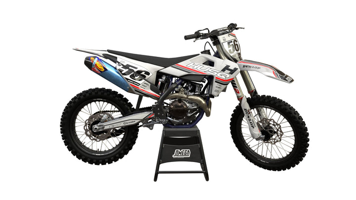 husqvarna tc fc te fe tx fx grey retro factory graphics kit