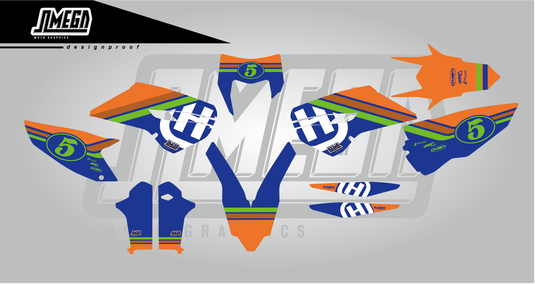 husqvarna retro graphics kit