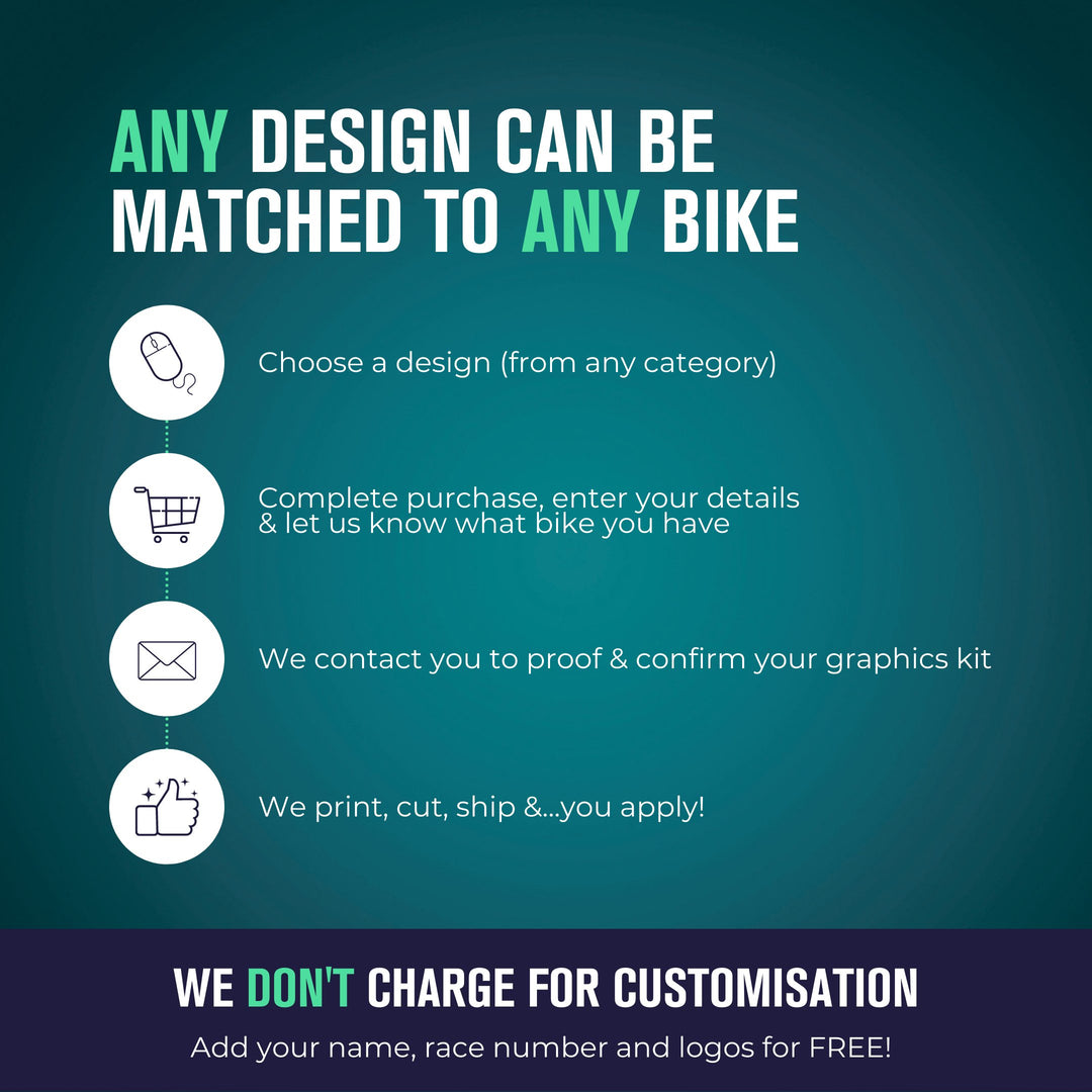 yamaha dt200r 1996 graphics