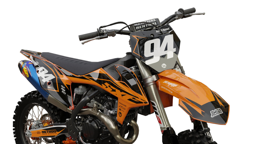 Orange SX Graphics Kit