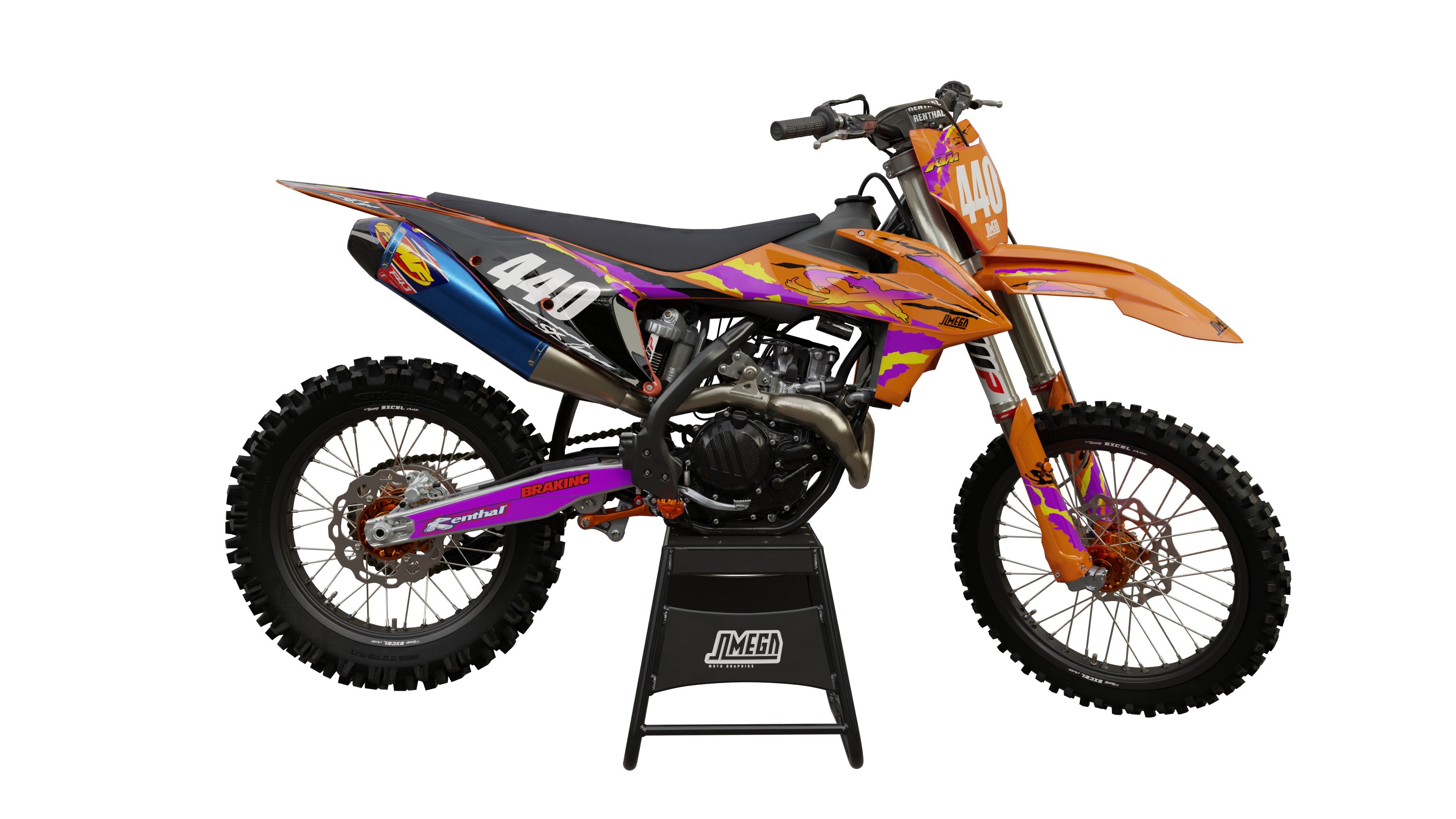 Throwback Retro Graphics Kit | Omega Moto Graphics