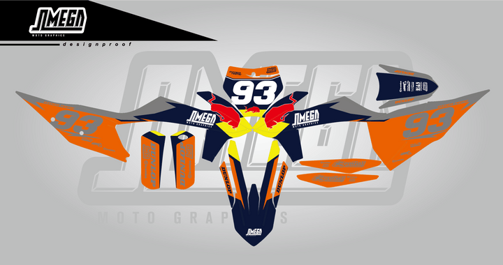 ktm wanna be graphics kit