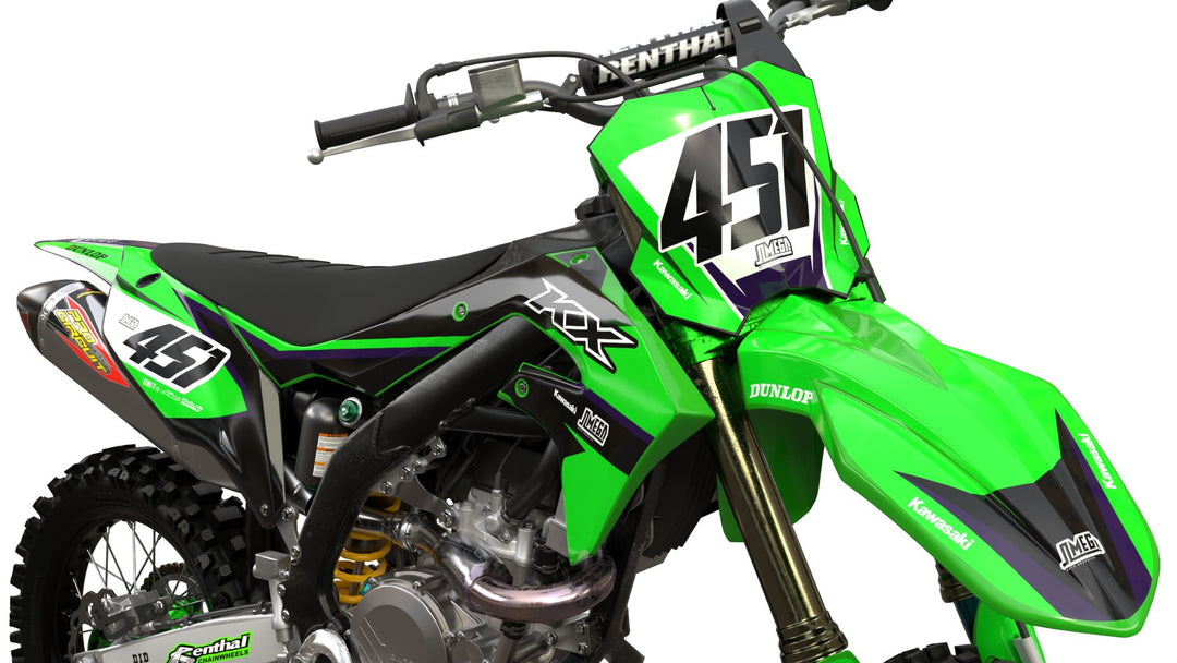 kawasaki kx kxf deep factory graphics kit