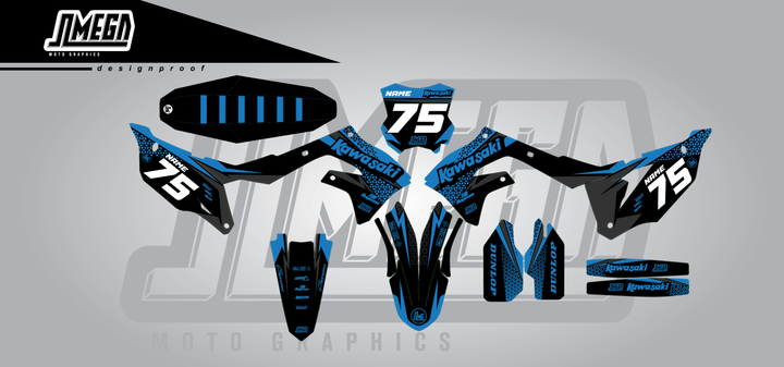 Kool Aid Blue Graphics kit