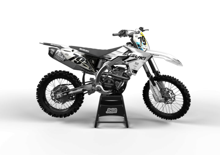 suzuki rm rmz brush strokes number plates