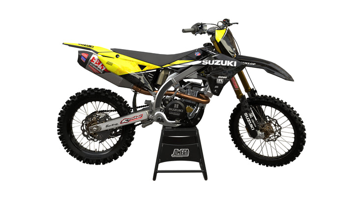 suzuki rm rmz dark scull graphics kit