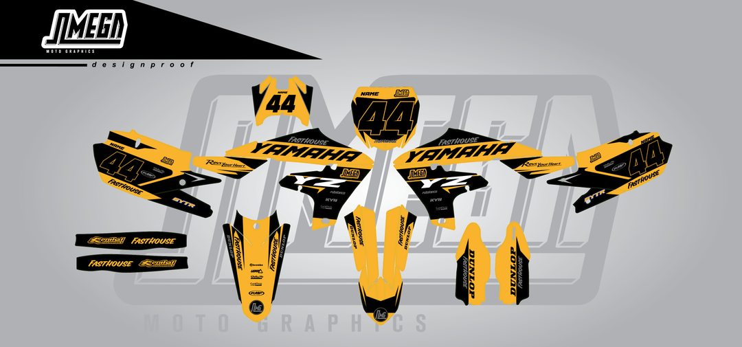Model Rivit Decals Rev It Graphics Kit | Motocross Decals – Omega Moto Graphics