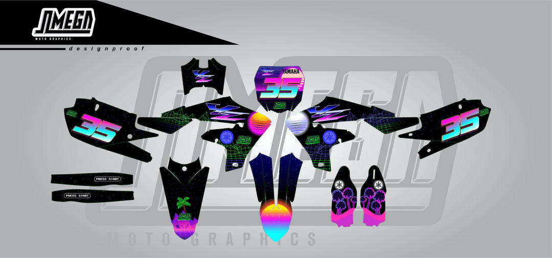 Yamaha The Wife Graphics Kit