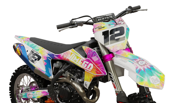 ktm sx sxf exc tie dye graphics kit