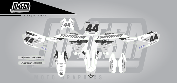 White Flush Graphics Kit