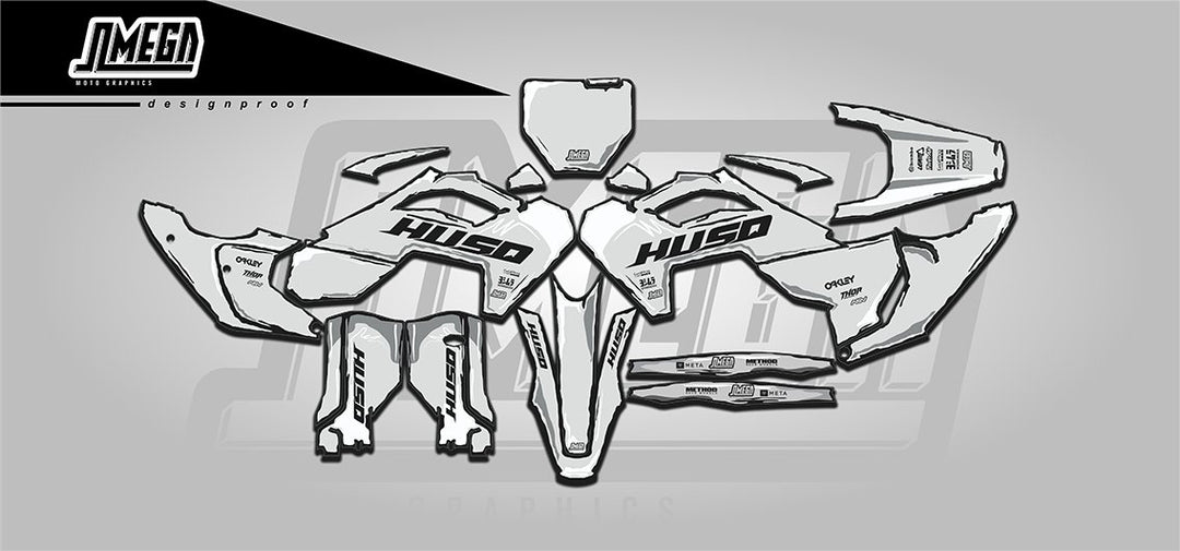 White Manga Graphics Kit