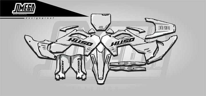 White Manga Graphics Kit