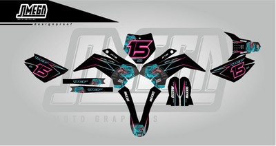 ycf black t-rex graphics kit