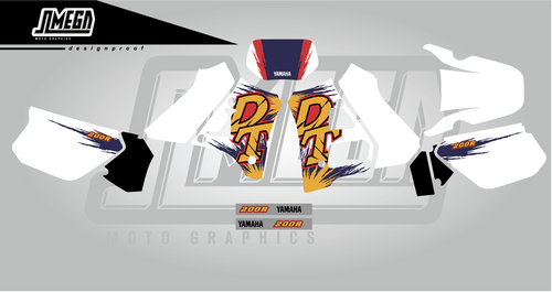Yamaha DT200R 1996 Graphics