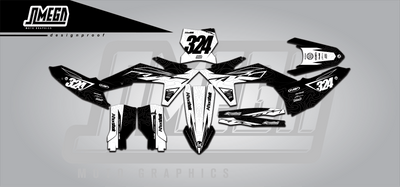 KTM Black Expansion Graphics Kit