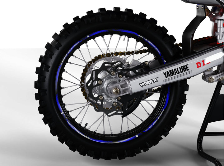 Blue Rim Stickers - Design 1