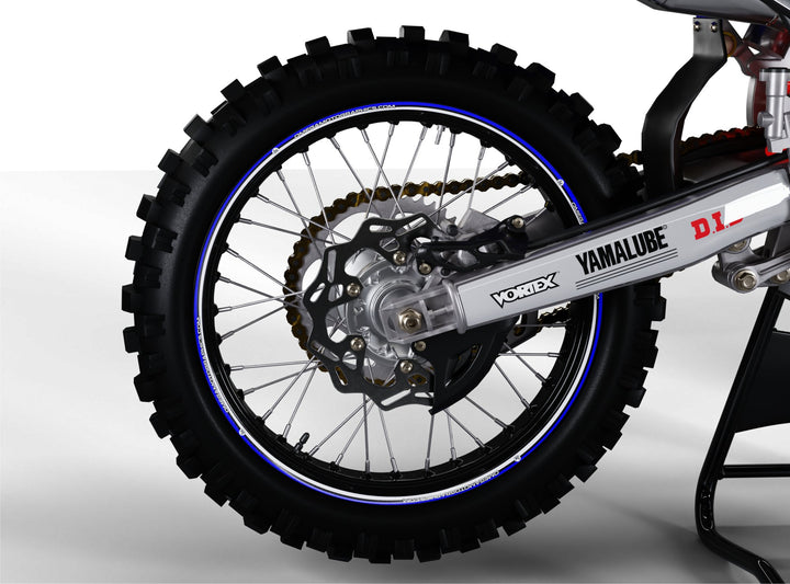 Blue Rim Stickers - Design 3