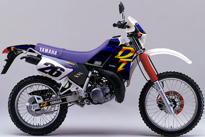 yamaha dt200r graphics kit (blue - white - black)