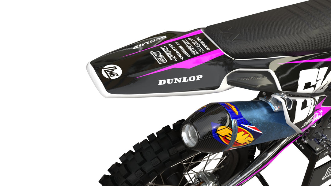 Husky Pink Retro Graphics Kit