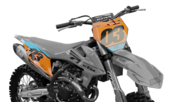 ktm blue number plates