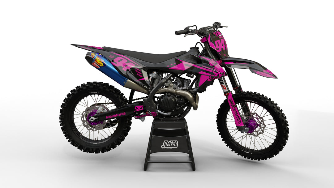 ktm pink piston graphics kit