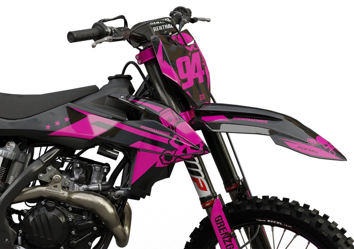 ktm pink piston graphics kit