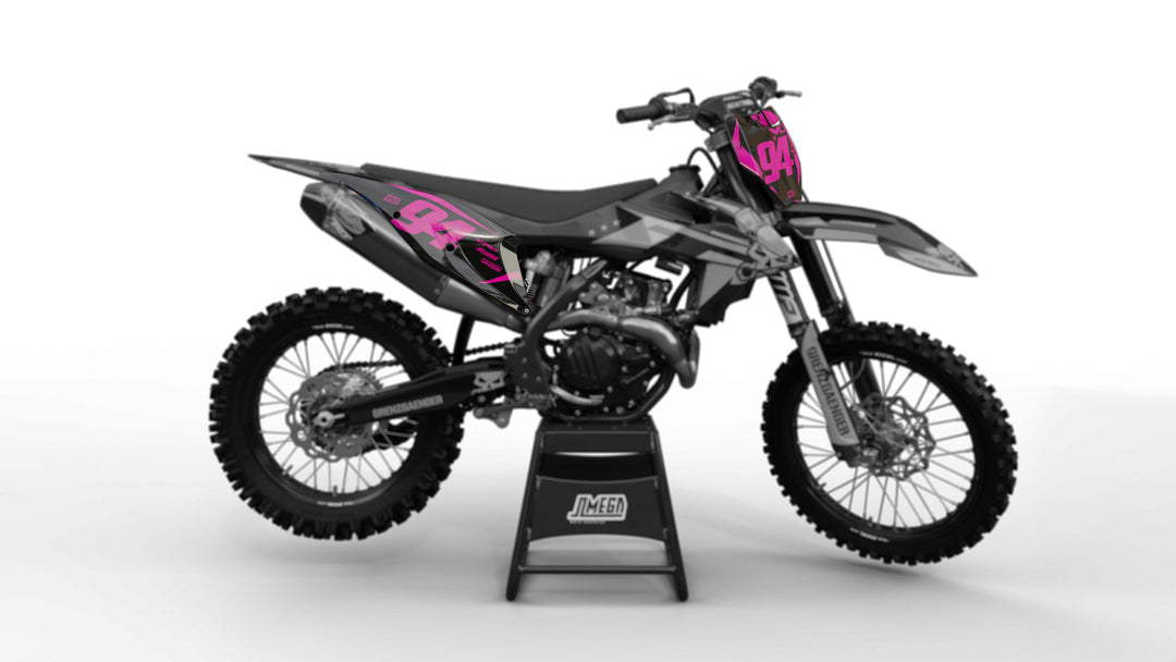 ktm pink piston number plates