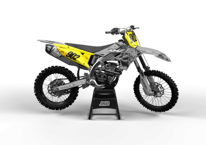suzuki rm rmz t-rex number plates