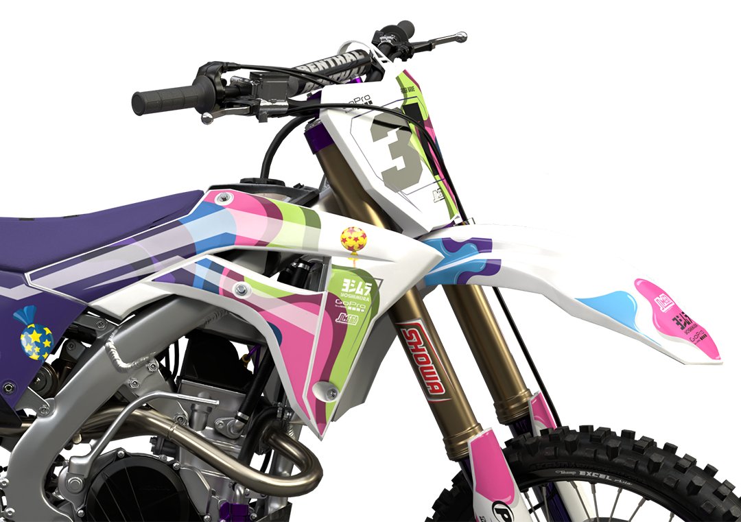 honda cr crf candy shop graphics kit