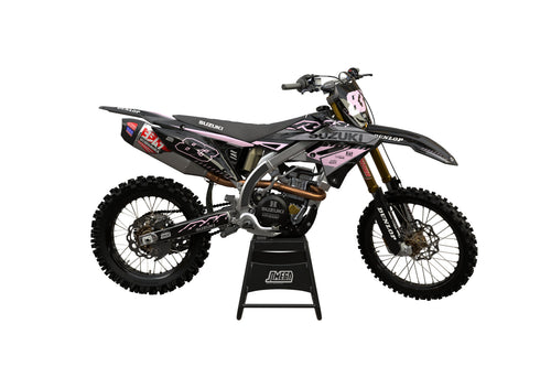 Suzuki Light Pink Beauty Graphics Kit