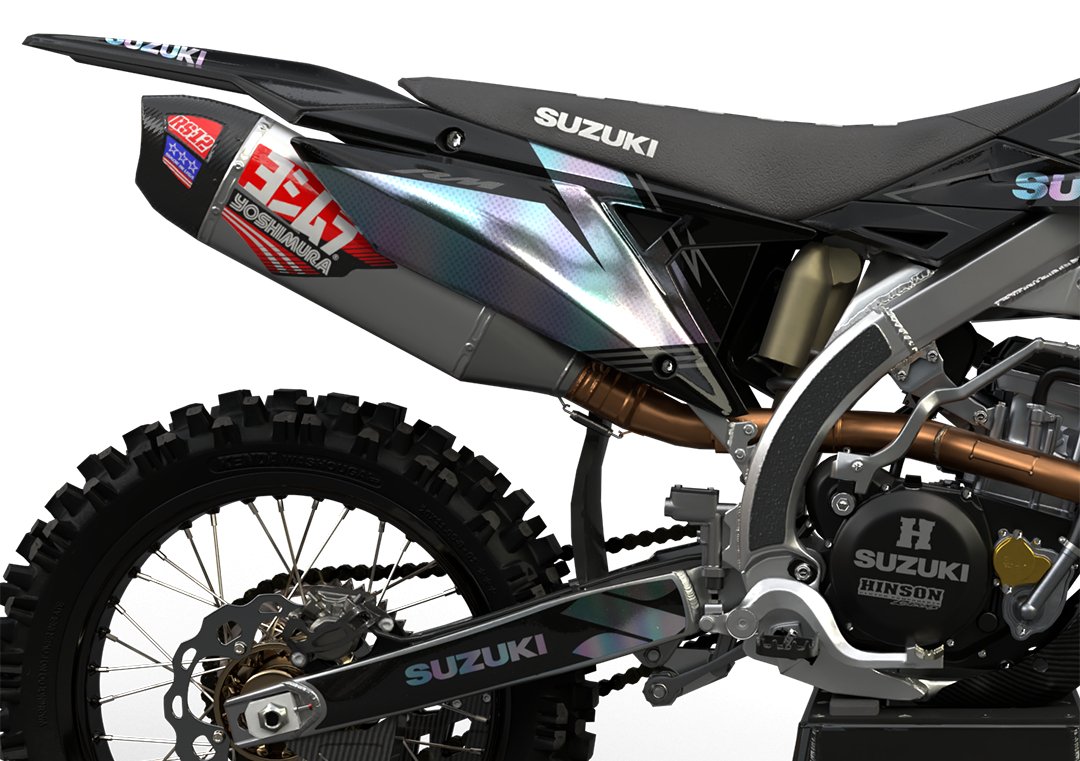 suzuki rm rmz holographic textures graphics kit