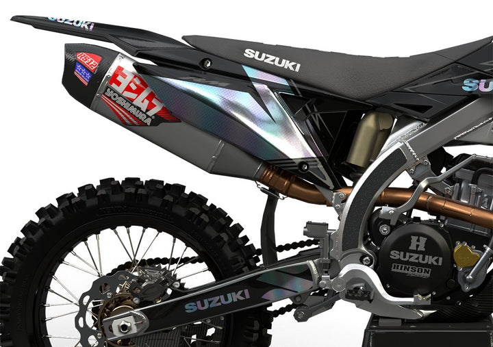 suzuki rm rmz holographic textures graphics kit