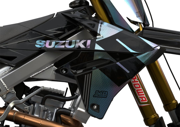 suzuki rm rmz holographic textures graphics kit