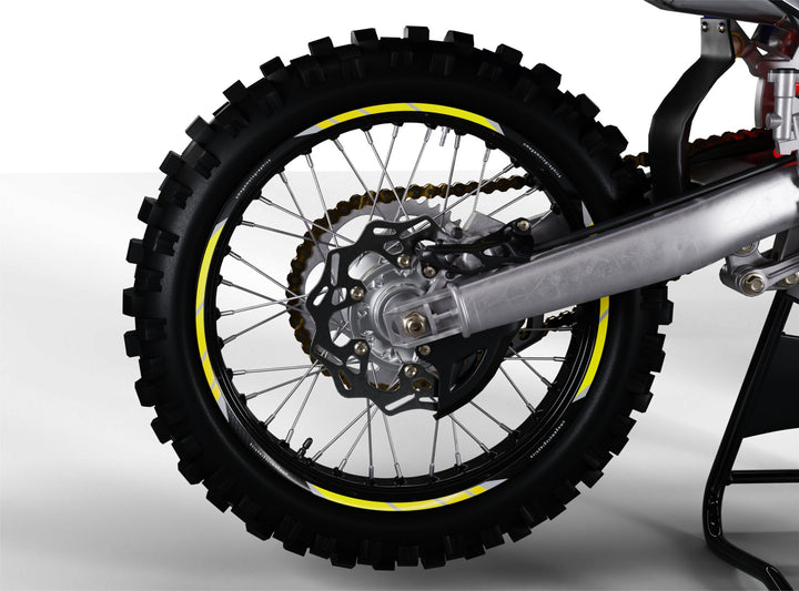 Yellow Rim Stickers - Design 2