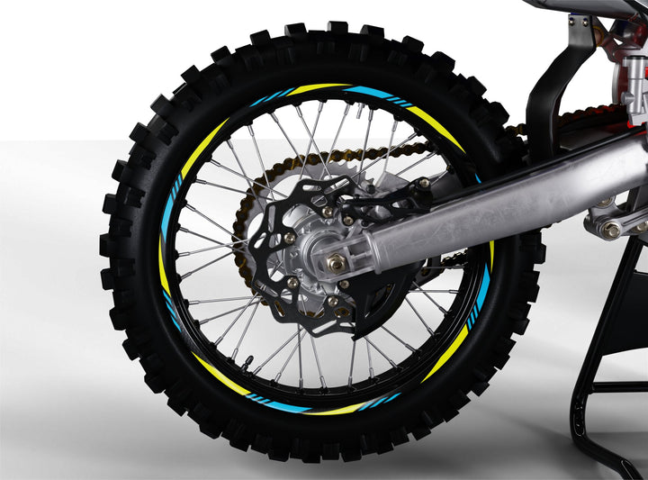 Yellow Rim Stickers - Design 3