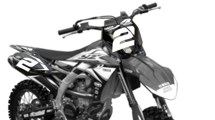 yamaha yz yzf blue number plates