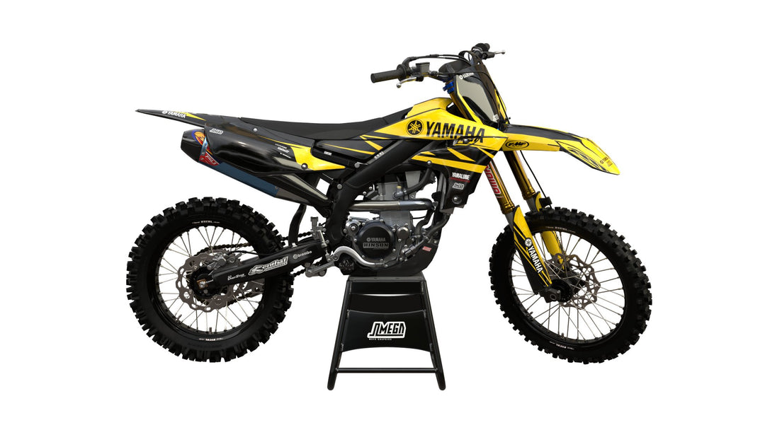 yamaha yzf factory anniversary yellow graphics kit